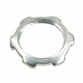 American Imaginations 3 in. Galvanized Steel Round Metal Lock Nut AI-37097